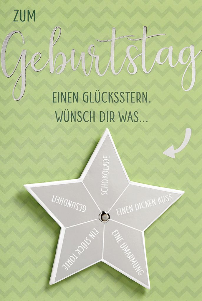 Geburtstag - Moving Cards - Klappkarte mit beweglichem Element