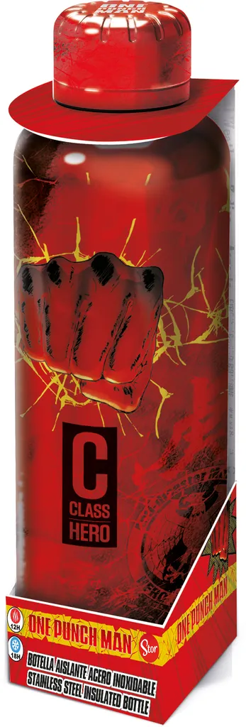 One Punch Man Bottiglia in acciaio inox 515 ml