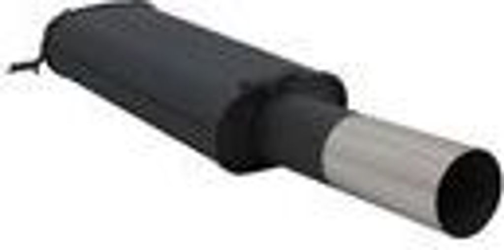 Novus Sportendschalldämpfer für VW Golf 1 Cabrio (155) 1 x 90mm RL-Design