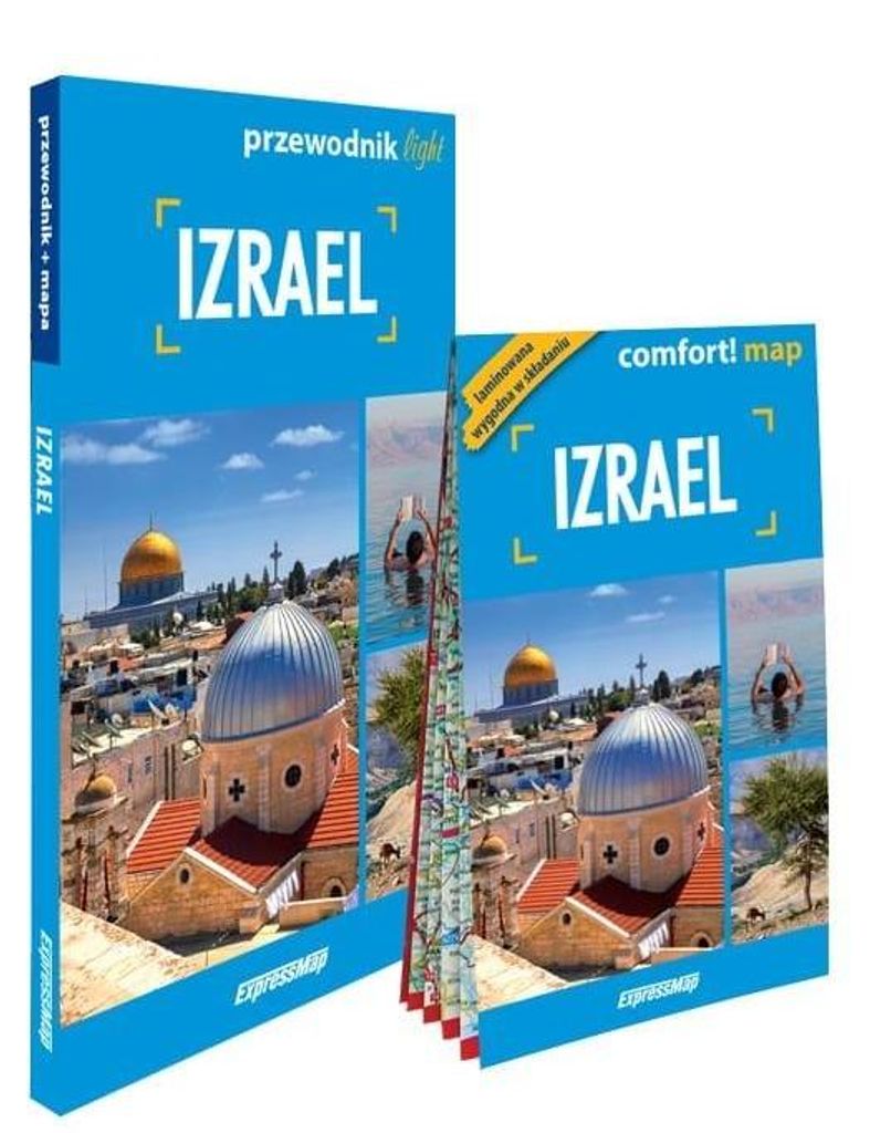 Izrael light przewodnik z mapą - praca zbiorowa