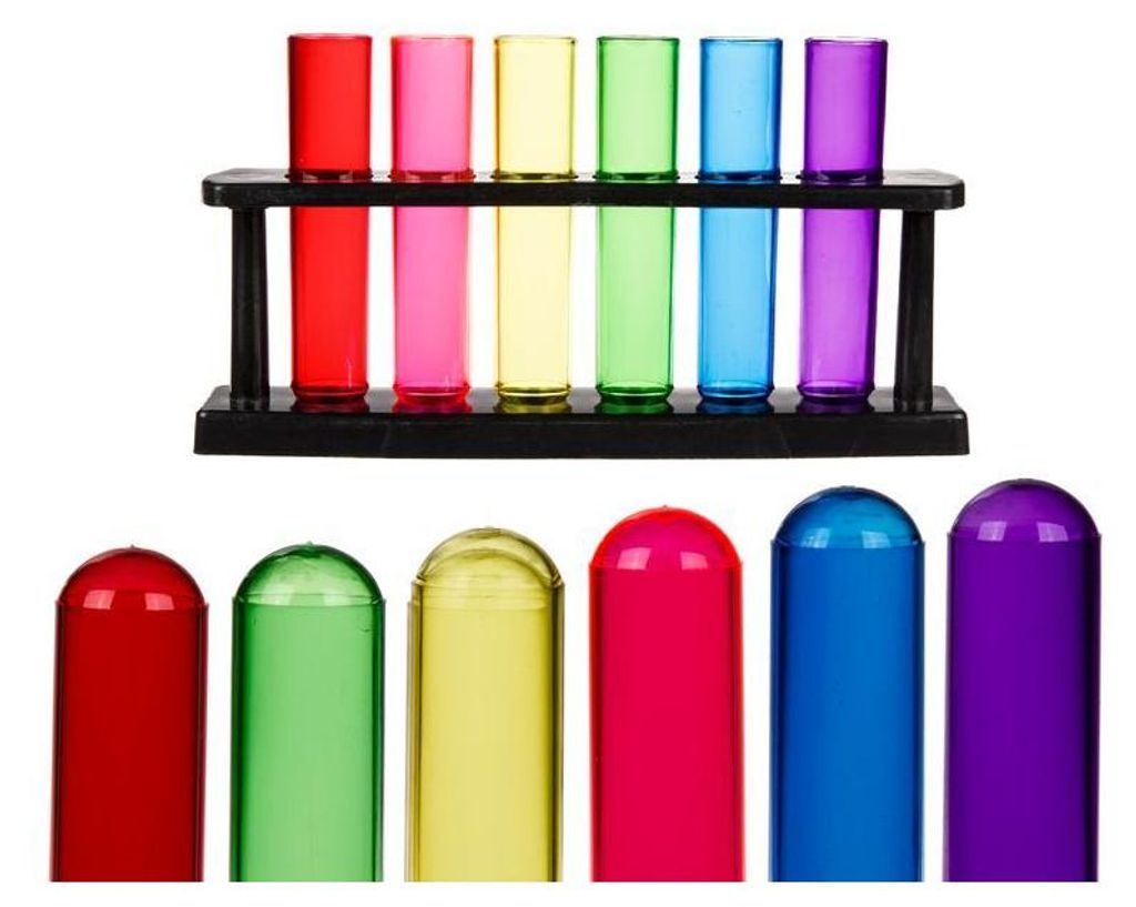 lot de 6 tubes à essai Shooter - accessoires de fête, Image du produit 
