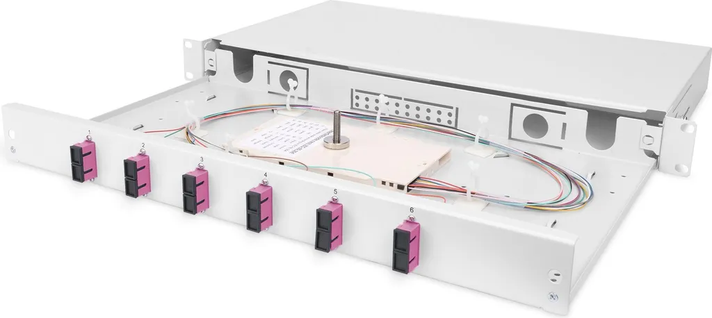 Pannello Patch Fibra Digitus DN-96320-4 OM4 SC Duplex per Data Center