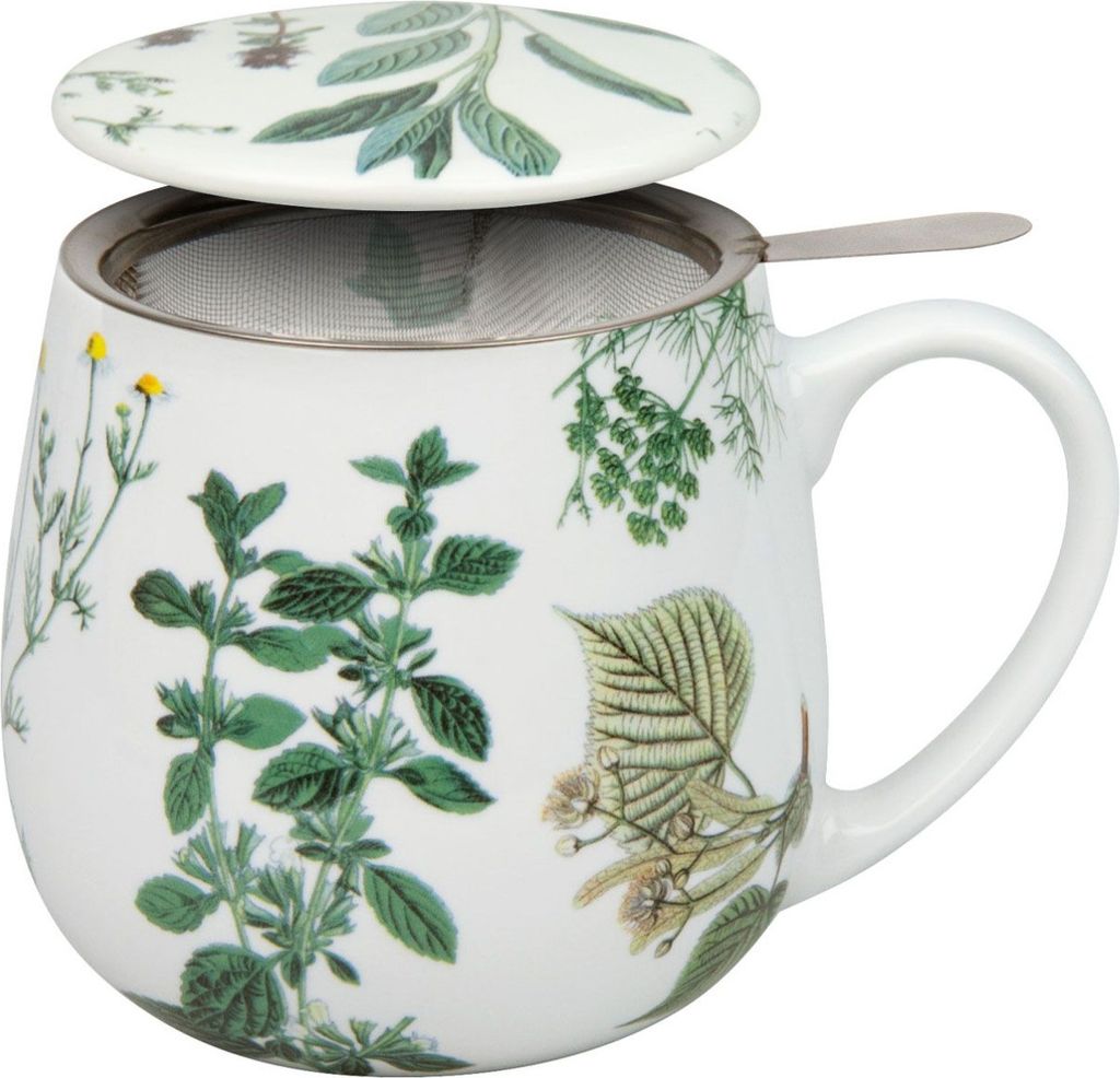 Könitz Teebecher mit Sieb und Deckel My favourite tea Produktbild 