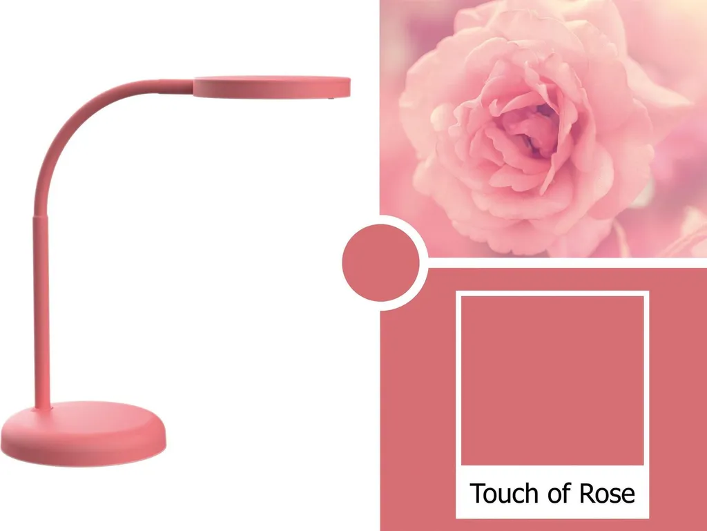 Lampe LED MAULjoy Rose 3000K - Tête Orientable et Éclairage Chaud - 7