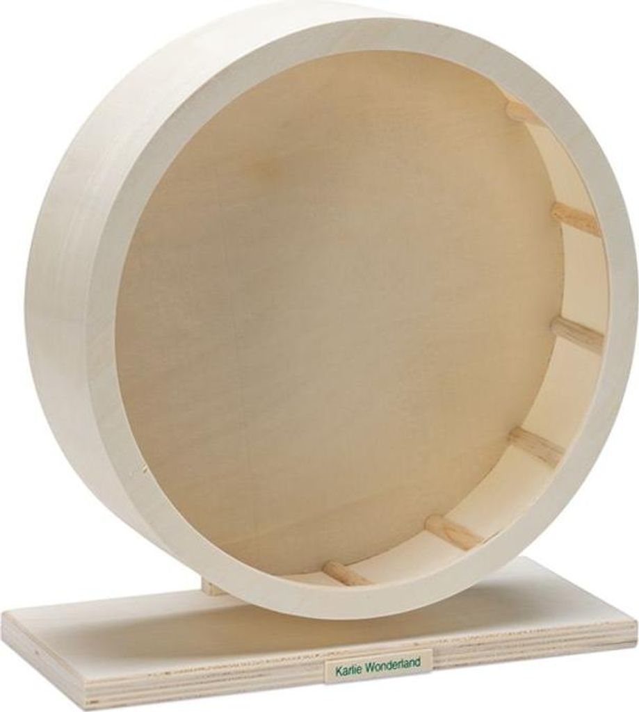 Karlie Wonderland Laufrad Bogie Wheel Nagerspielzeug Holz Produktbild 