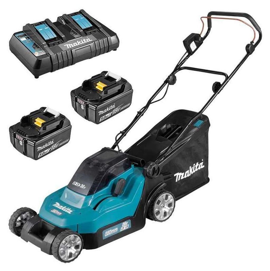 Tondeuse à gazon MAKITA DLM382PT2 38cm 2x18V Image du produit 