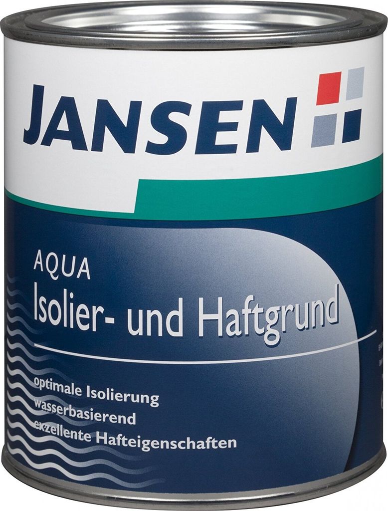 Jansen Aqua Isolier- und Haftgrund weiß 750 ml