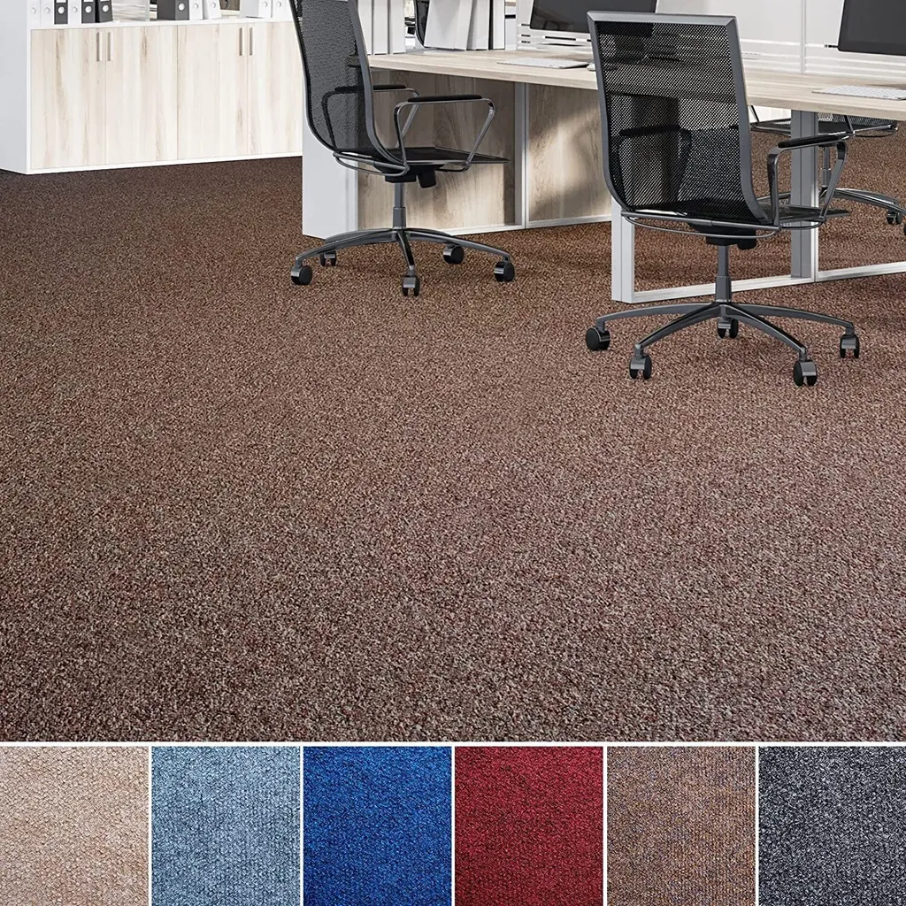 Tapis Malta 2x4m Marron - Protégez vos sols avec ce feutre anti-bruit