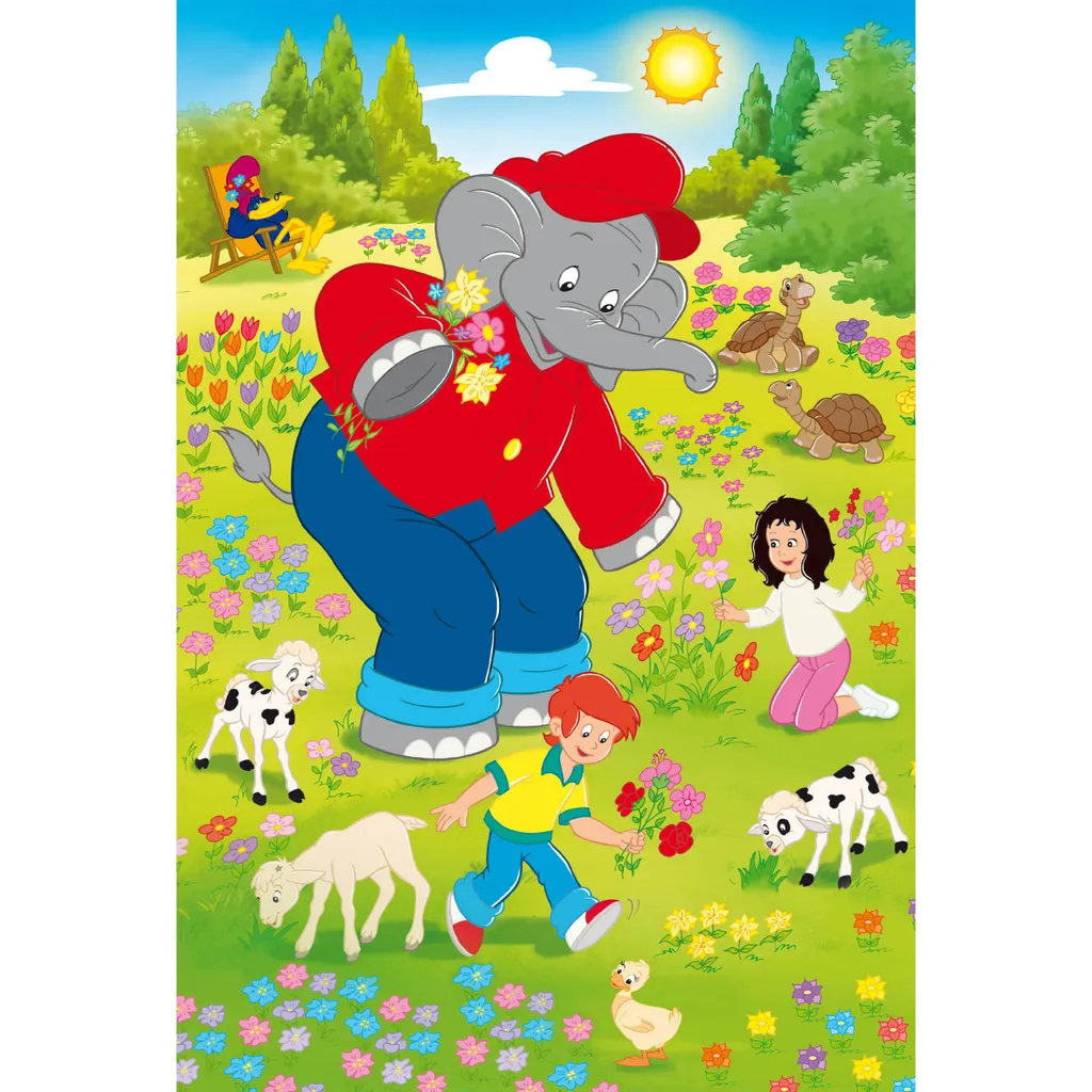 Activité calme puzzle Benjamin Blümchen 3x48 pièces Schmidt Spiele 56208