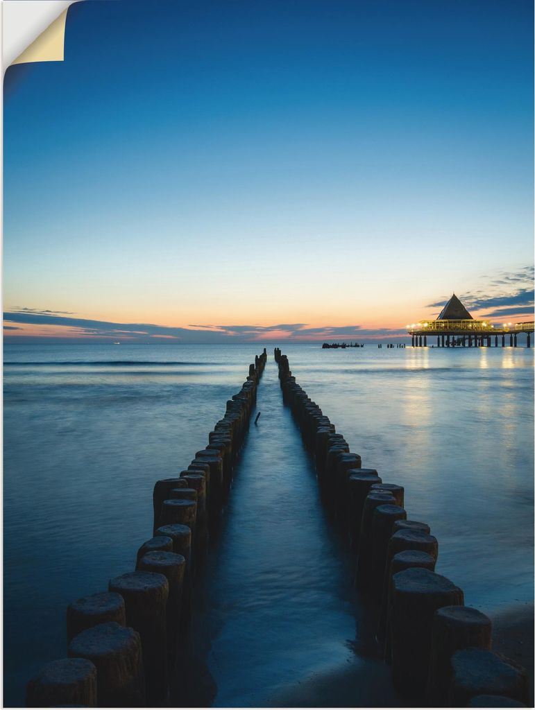 ARTland Wandbild, selbstklebend Usedom am Morgen Größe: 30x40 cm