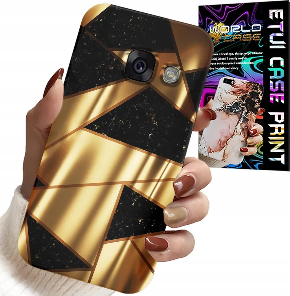 Cover Gold Samsung A5 2017 + Pellicola Idrogel | Protezione Premium