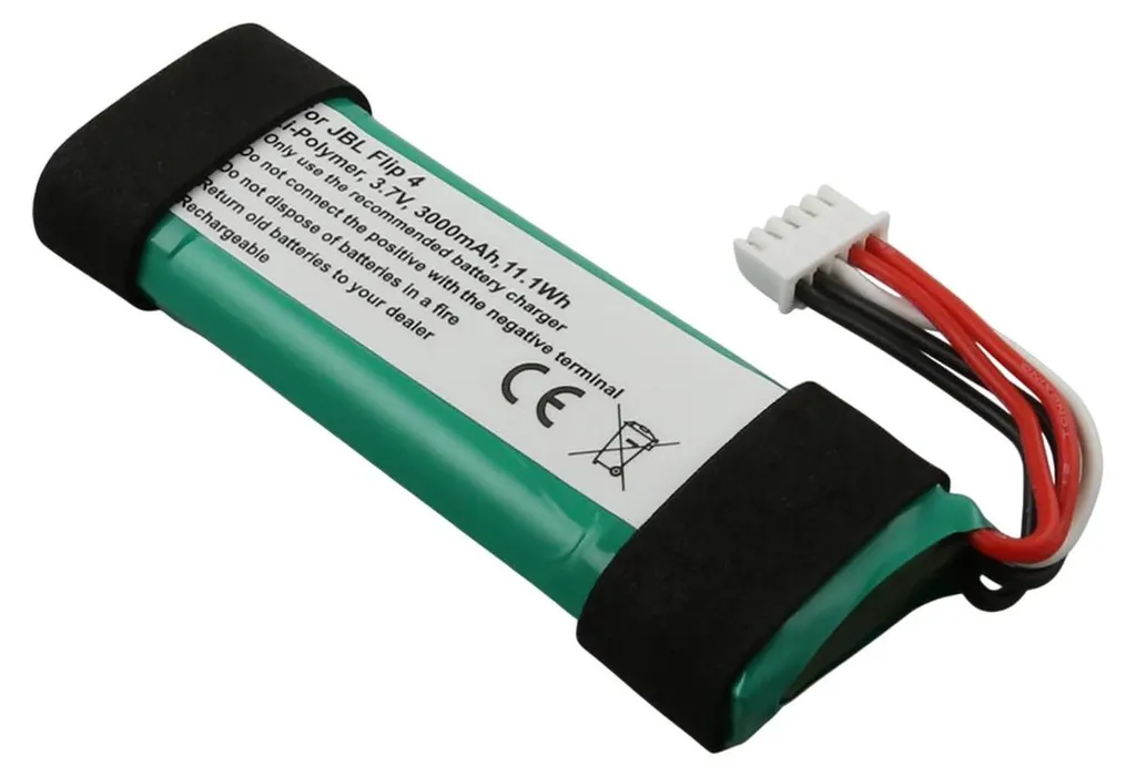 Batteria JBL Flip 4 Avizar 3000 mAh Verde - Ricambio Originale Qualità