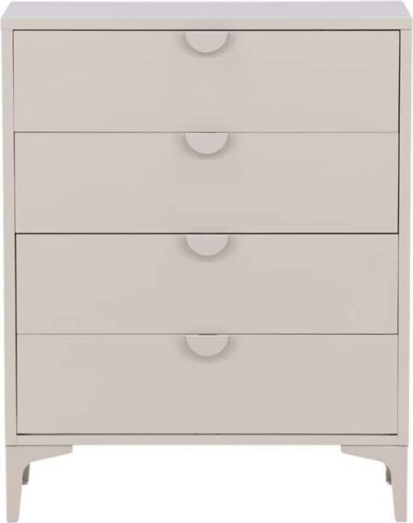Piring commode4 tiroirs beige. Commodes