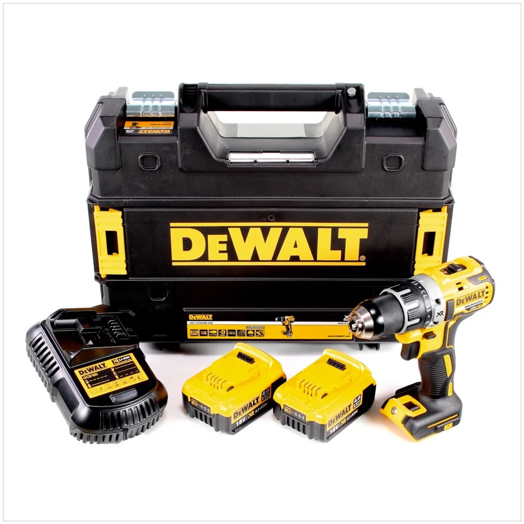Perceuse Brushless DeWalt DCD791M2 18V 70Nm moteur haute performance