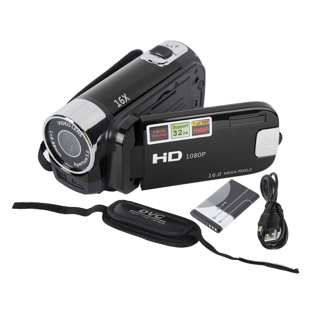 4K 48MP DV kamera 2,7" TFT otočná obrazovka 16x digitálny Obrázok produktu 