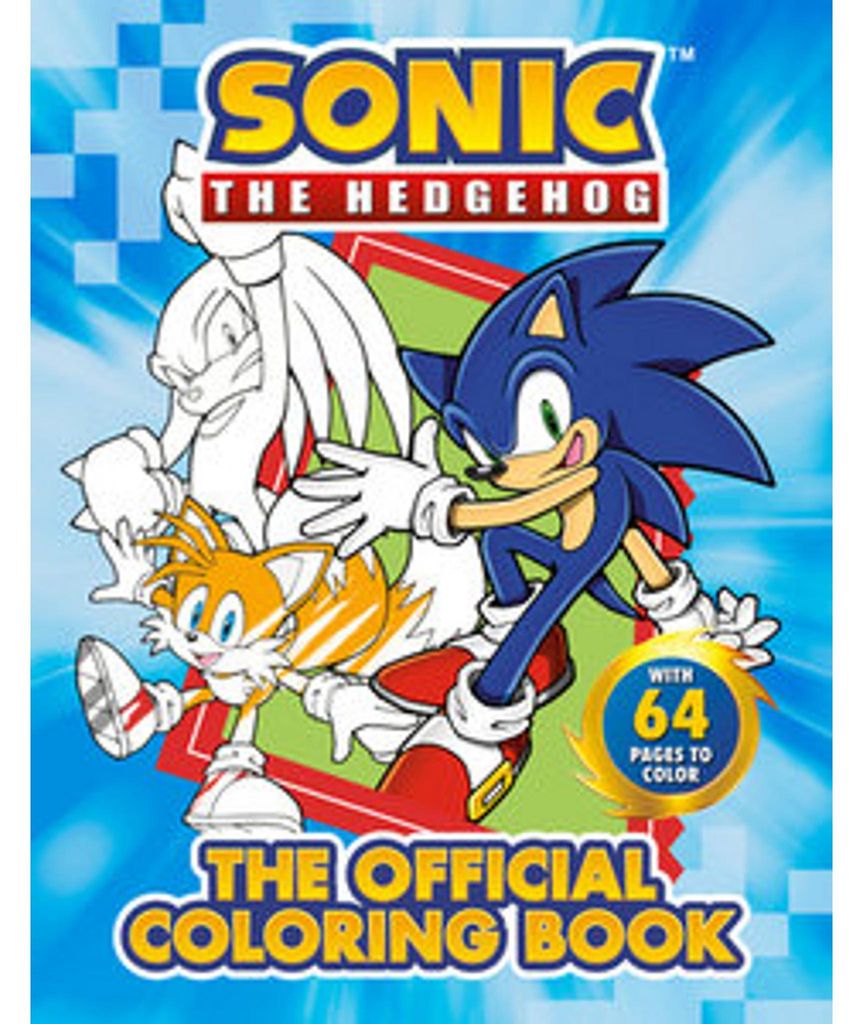 Sonic the Hedgehog: The Official Coloring Book