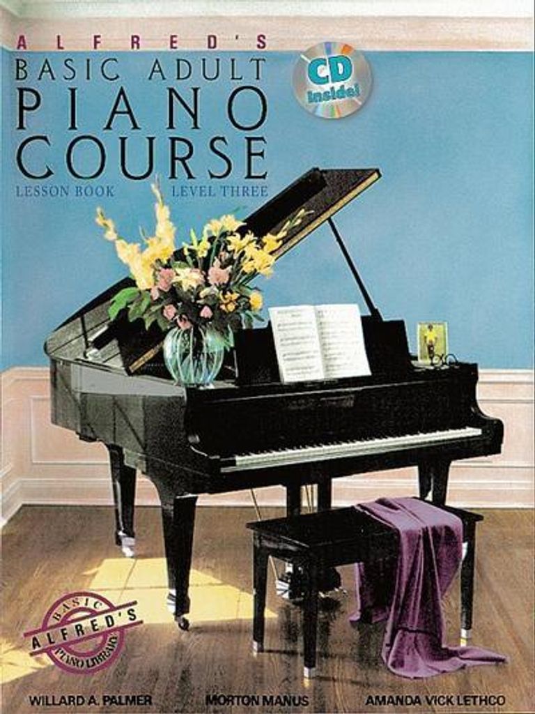 Palmer, W: Alfred's Basic Adult Piano Course Lesson Book, Bk