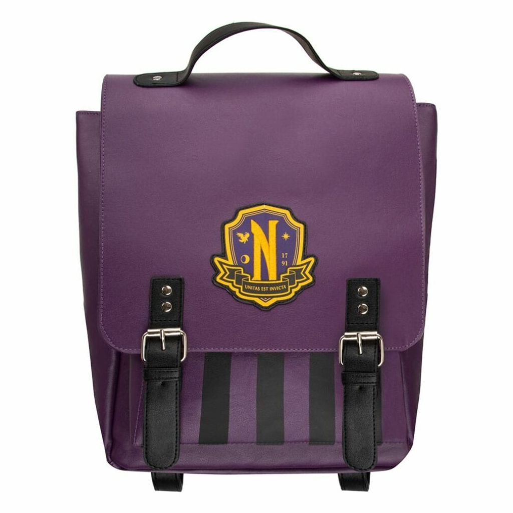 Wednesday Rucksack Nevermore Academy Purple