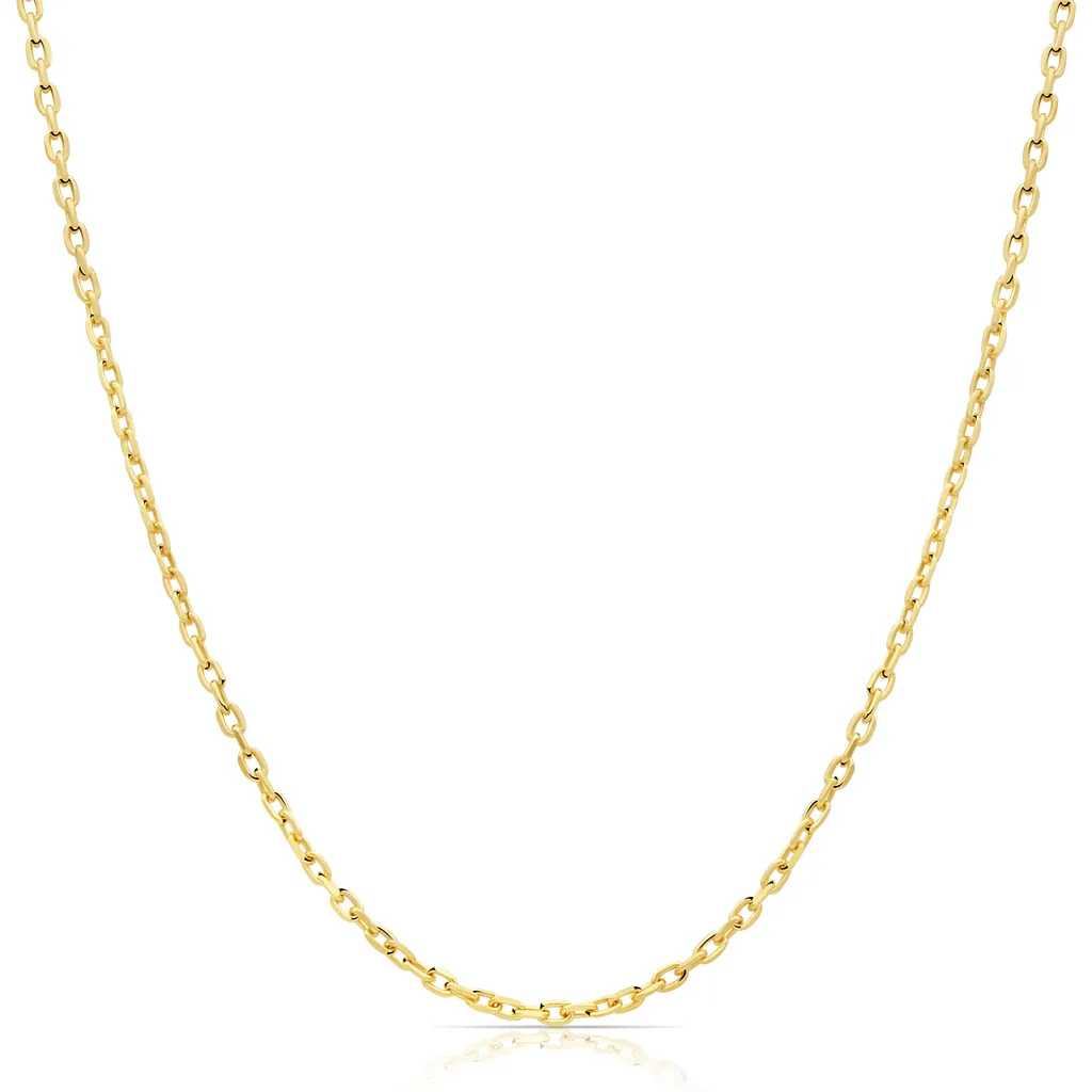 Ankerkette Gold 1 mm 585er Massiv Poliert | Kaufland.de