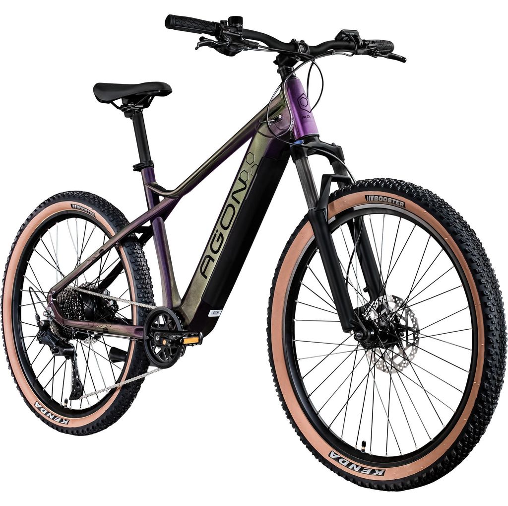 Agon Alpha E Bike Mountainbike sunrise black metallic