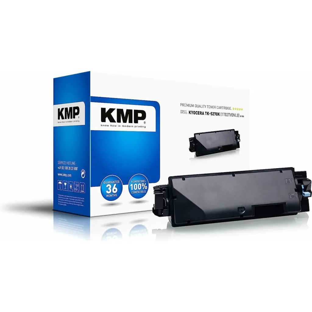 Toner noir à rendement élevé KMP K-T89 pour Kyocera TK-5280