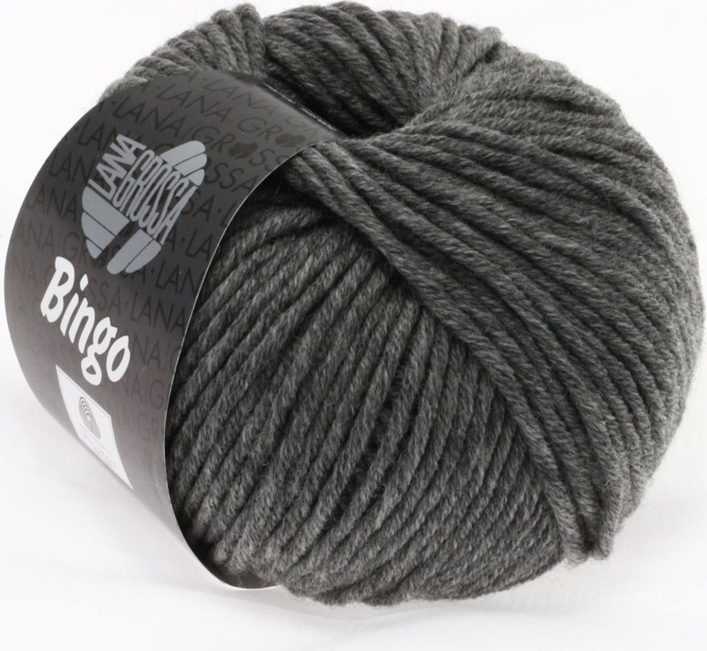 Lana Grossa - Bingo 0120 dunkelgrau meliert Produktbild 