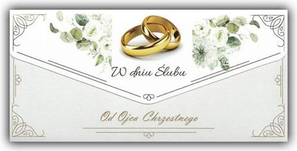 Hochzeit Umschlag DL-Kartenformat, gefaltet, mit einzigartiger Vergoldung, Wünsche- und Geldtasche, extra Umschlag