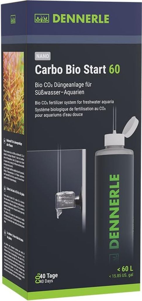 DENNERLE CarboCO2 Start 60 kit de démarrage pour aquariums Image du produit 