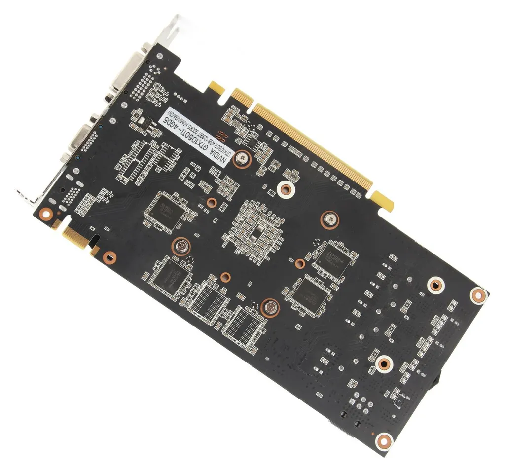 Carte graphique GTX 1050 Ti 4 Go DDR5 avec double ventilateur pour PC - 5