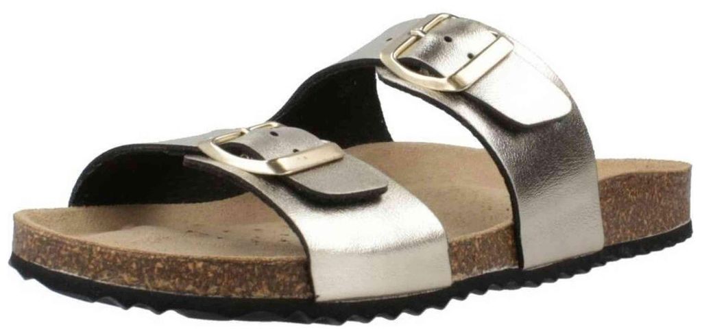 Geox Damen Klassische Sandalen D35LSL 000BN C2012 Farbe: Gold Größe: 40