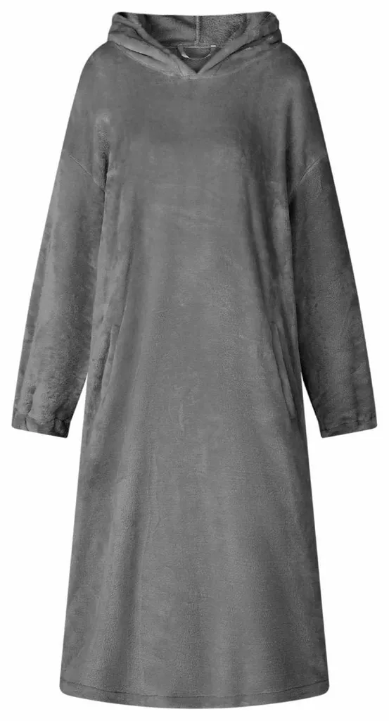 Sweat plaid gris en flanelle S, fini le froid avec ce pull géant