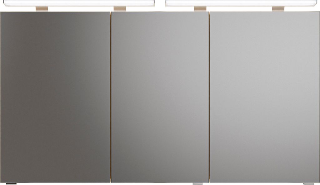 Pelipal Spiegelschrank Serie 6025 SDAE04613G198AQ Korpus Polar Pinie quer NB - Breite: 130 cm