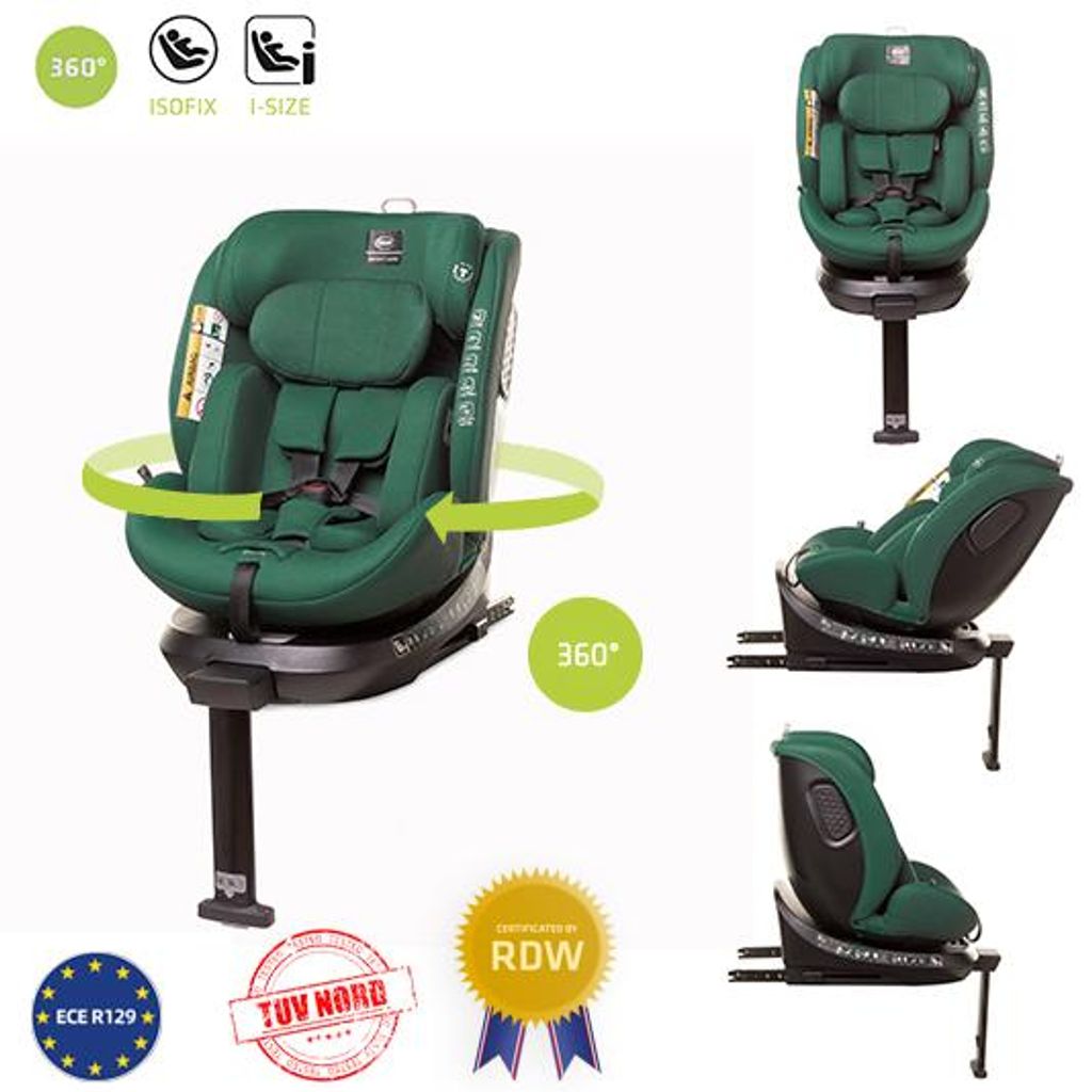 4Baby | Detská autosedačka - otočná o 360° - s ISOFIXOM, Obrázok produktu 