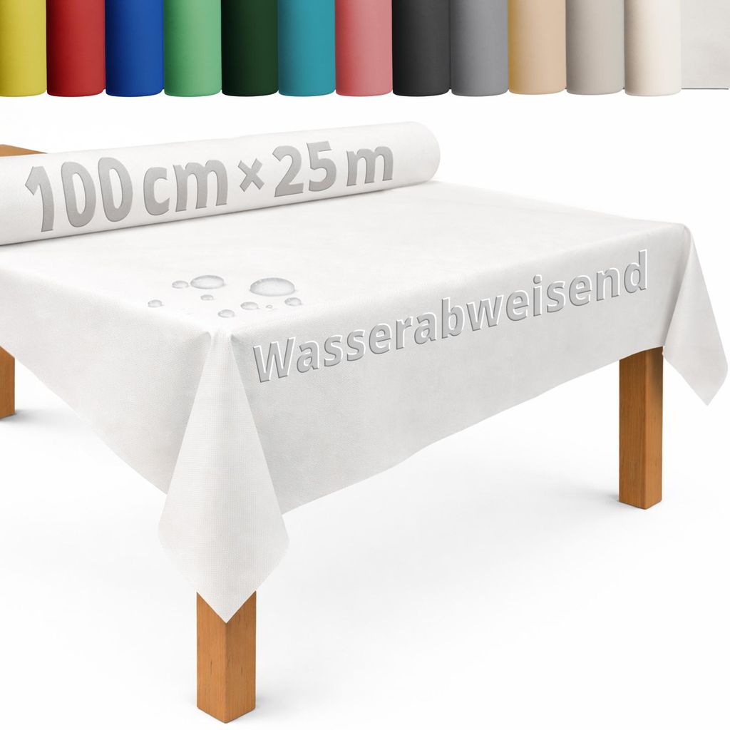DecoHomeTextil Tischdecke Rolle Vliesstoff Tischläufer Produktbild 