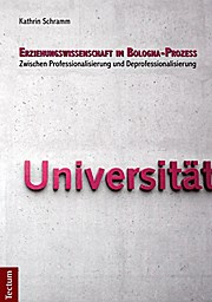Erziehungswissenschaft im Bologna-Prozess