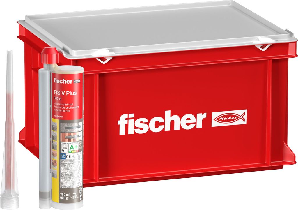 Hochleistungsmörtel FIS V Plus 360 S (grau, 360ml, 20 Kartuschen im Koffer)