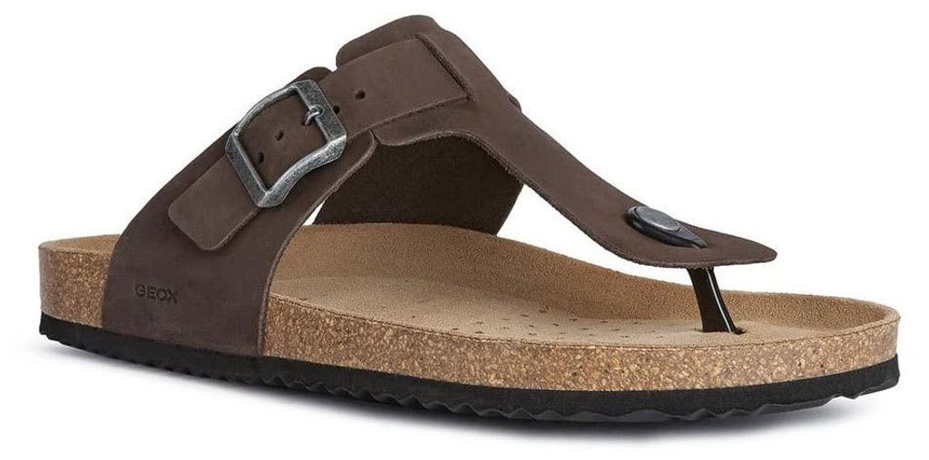 Geox Herren U Sandal Ghita D Sandalen,Dk Coffee,45 EU Produktbild 