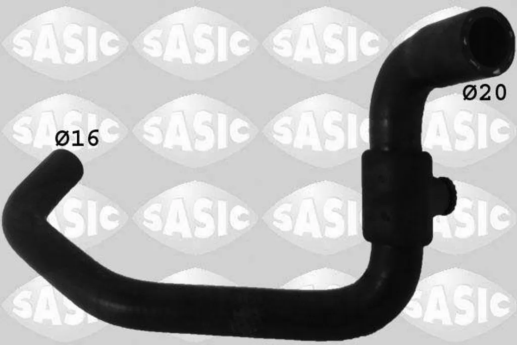 Sasic 3400118 Manicotto Radiatore Peugeot 206 6466Z8 | Ottimo Prezzo