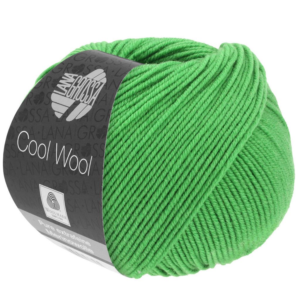 Lana Grossa - Cool Wool 0504 apfelgrün Produktbild 