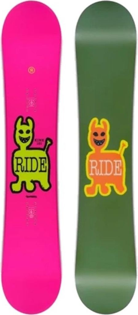 Two snowboards side-by-side against a white background.