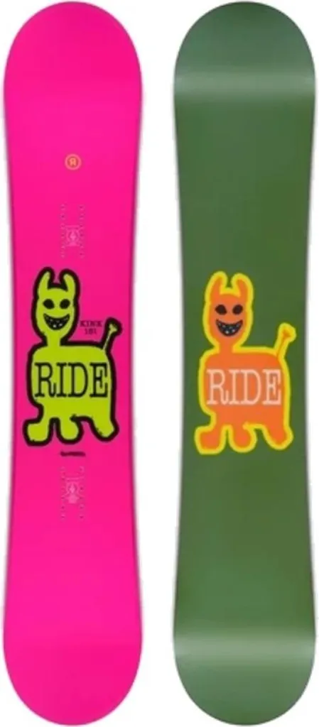 Planche de Snowboard Ride Kink 2026 - Freestyle Twin pour Homme en 151