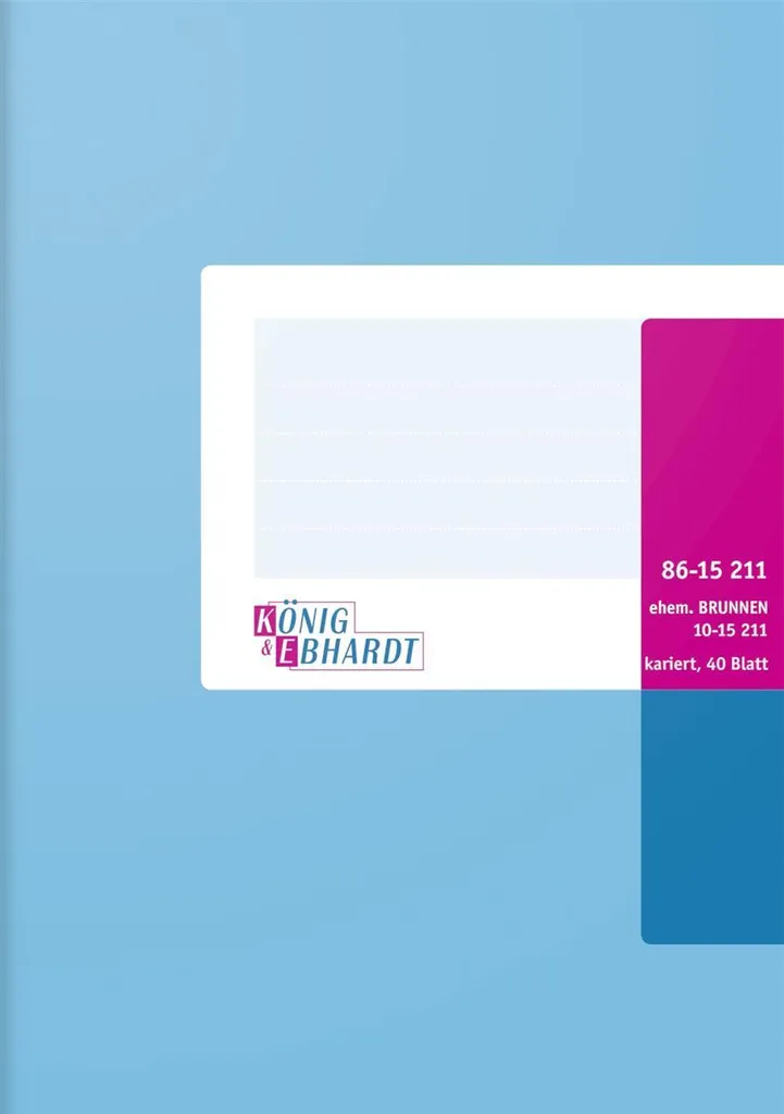 Offerta 10X König & Ebhardt 8615211 A5 Quadrettati 40Bl per Ufficio