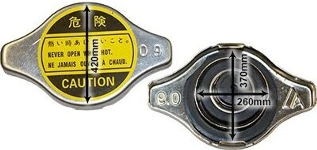 Van Wezel 99000012 Tappo Radiatore | Ricambio Qualità Giapponese 0.9bar
