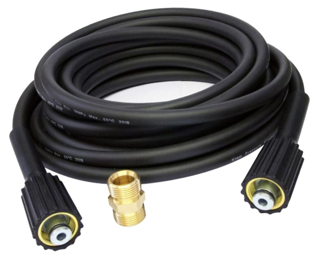 10 m Hochdruck-Verlängerungsschlauch 1/4" M22-Anschluss