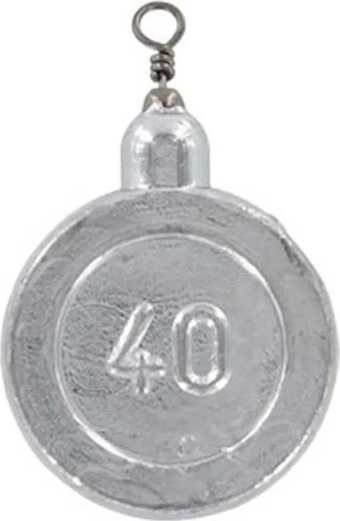 Energoteam Plate Karpfenangelblei Silber 100 g Silber 100 g