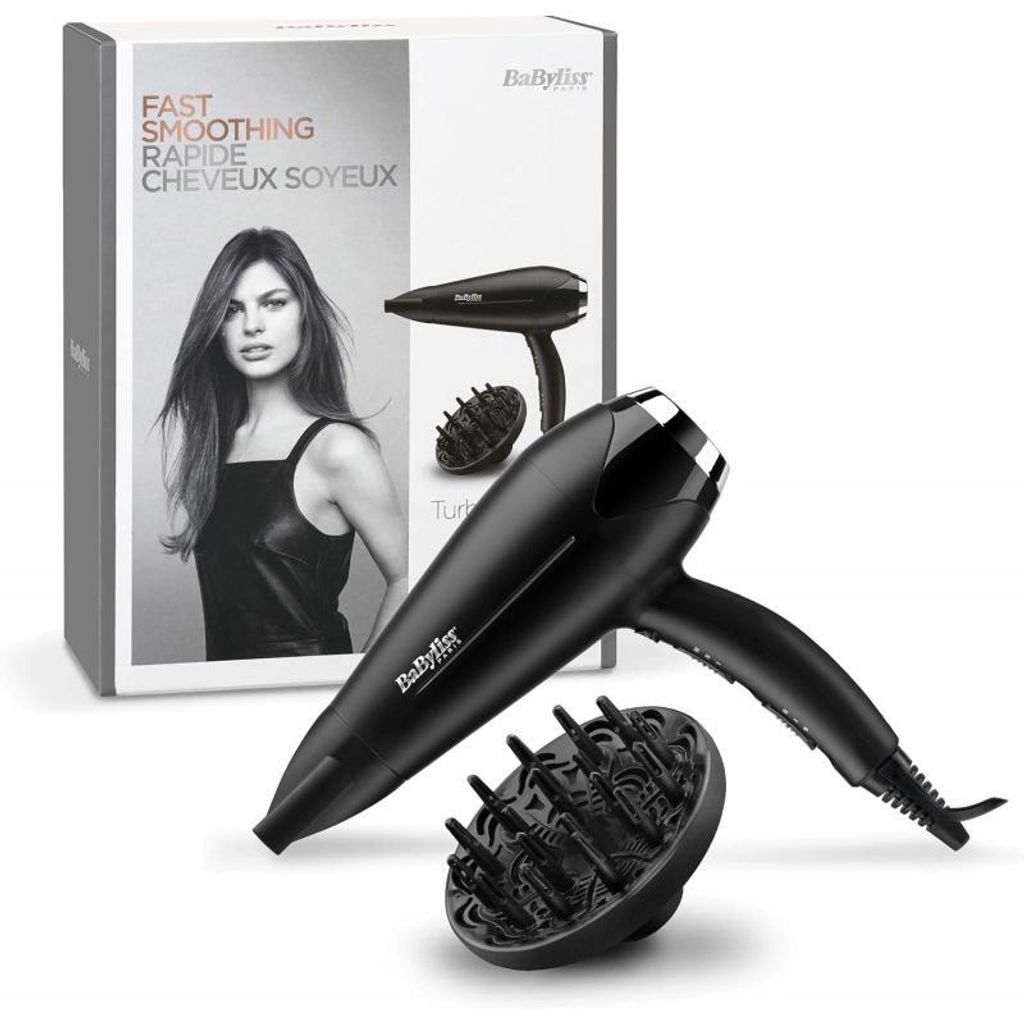 BaByliss D572DE Suszarka do włosów 2200 W Czarny Zdjęcie produktu
