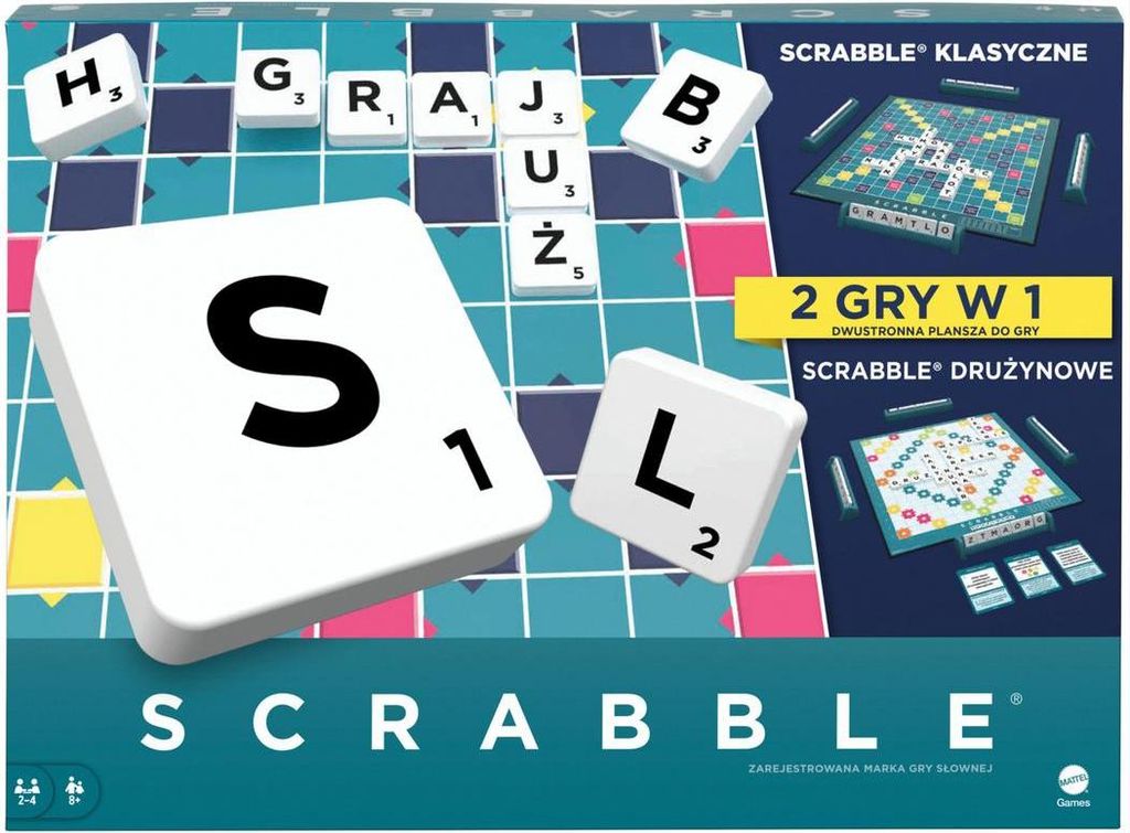GRA Scrabble Mattel Produktbild 