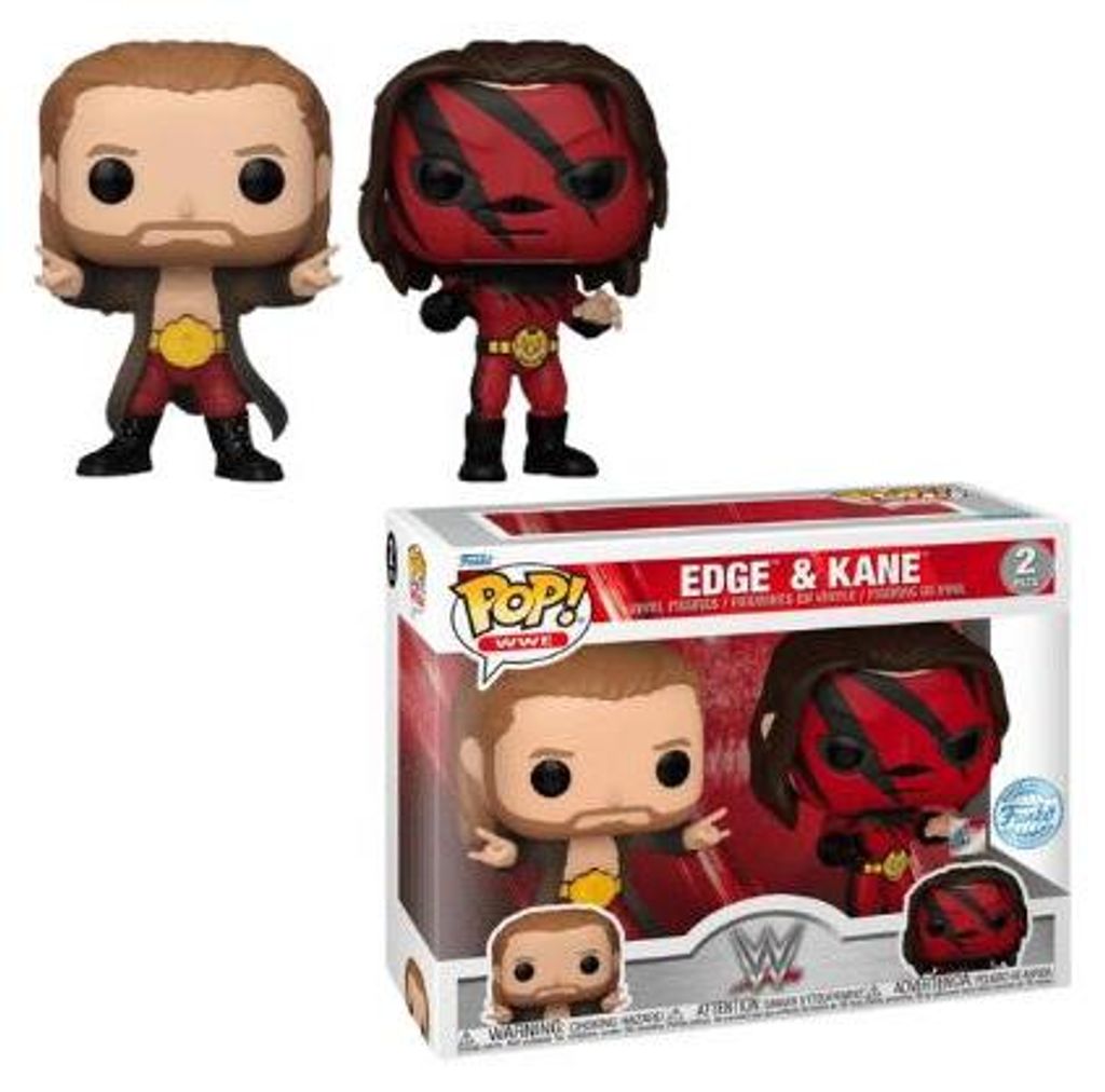 Funko Pop! WWE: Edge & Kane - 2 Pack Exclusive