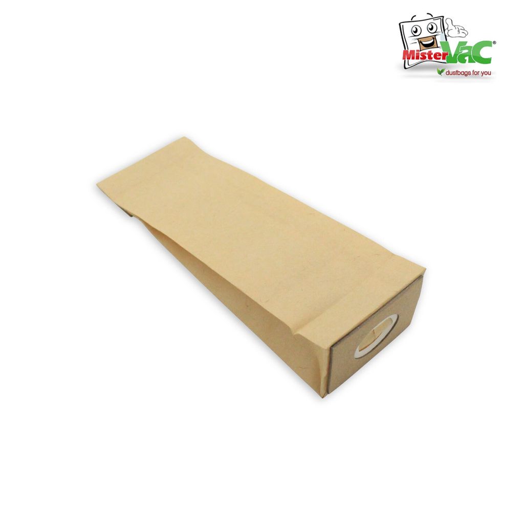 MisterVac Staubsaugerbeutel 10 Stück kompatibel mit Festool ETS 150/3 EQ Exzenterschleifer