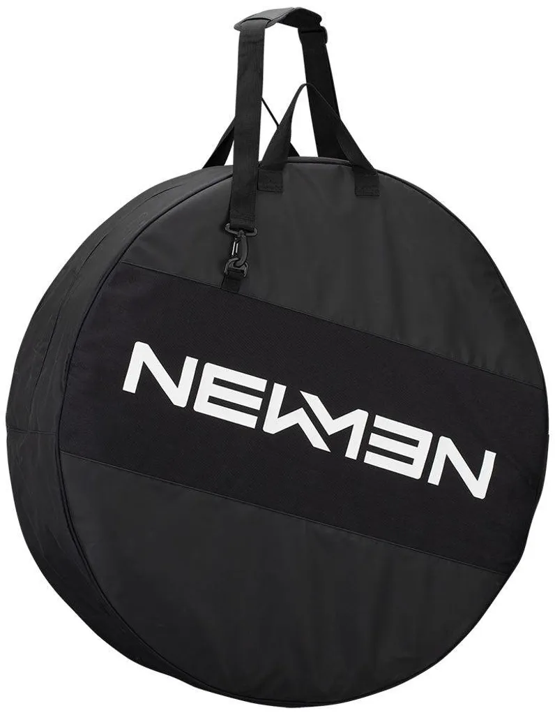 Housse de roue vélo Newmen rembourrée en nylon noir haute résistance